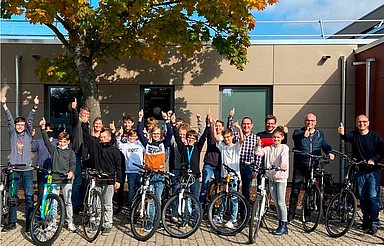 Schüler der Carl-Benz-Gesamtschule Wörth