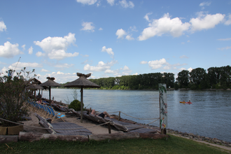 Strandbad am Rhein in Worms